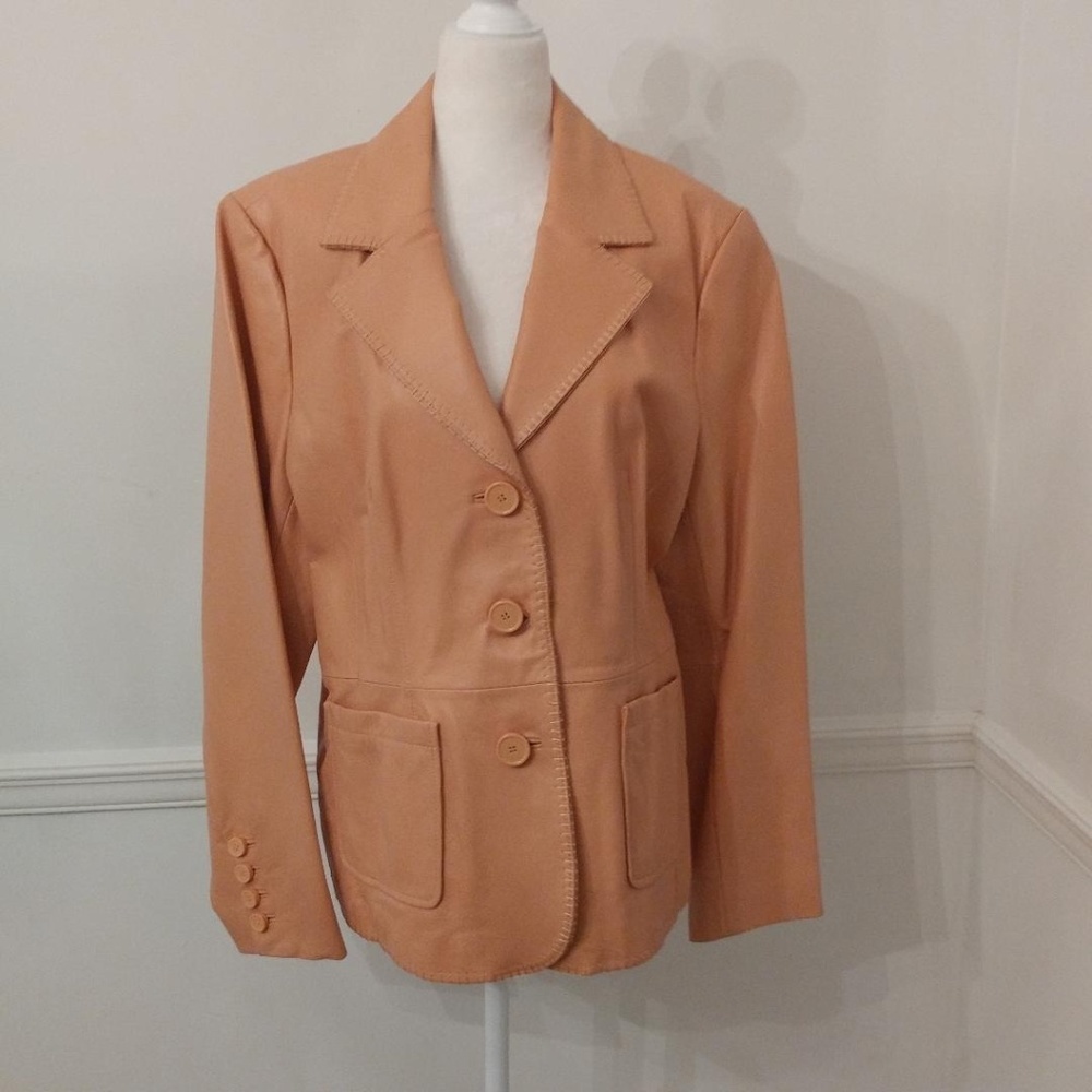 Terry Lewis Classic Luxuries Leather Jacket - Med